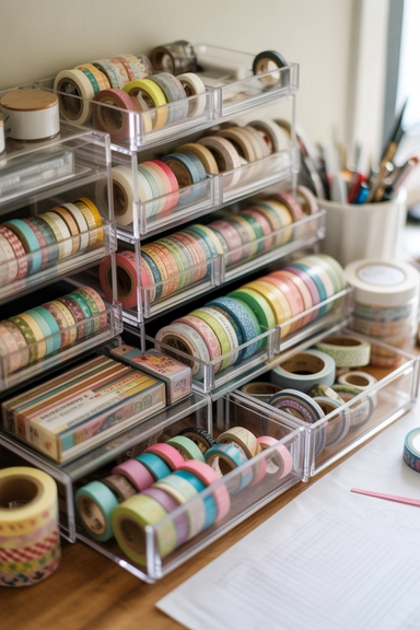 21 Washi Tape Organizing Ideas for a Tidy Craft Space 22 Organizing Ideas That Reinforce Habit, Not Discipline