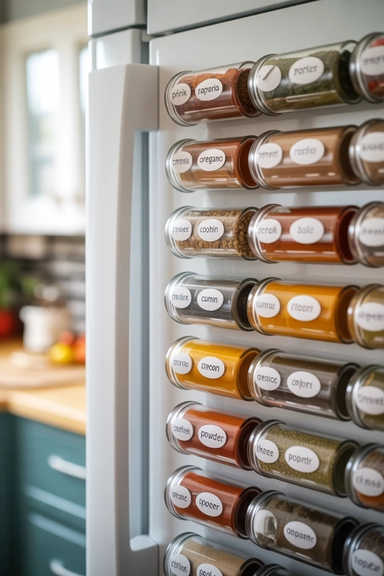 Pull-Out Tray Dividers for Baking Stations