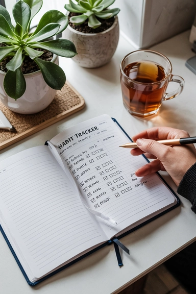 23 Practical Ideas to Organize Your Life for Cheap and Stay Clutter-Free 23 PERSONAL DEVELOPMENT TRACKER
