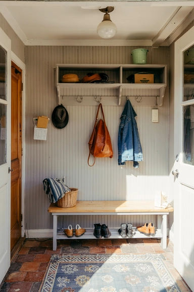 VERTICAL WALL HOOK ENTRY STATIONS