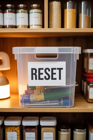 22 Dollar Store Pantry Organizing Ideas That Reduce Daily Clutter 23 Weekly Pantry Reset Bins for Ongoing Control