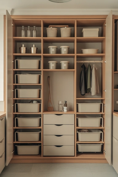 Cupboard Storage That Feels Finished, Not Temporary