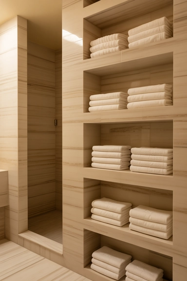 Storage That Makes the Bathroom Feel Finished