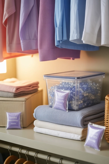 Dollar Store Scent and Moisture Control for Closet Freshness