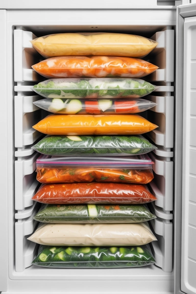 Freeze Food in Portion Sizes