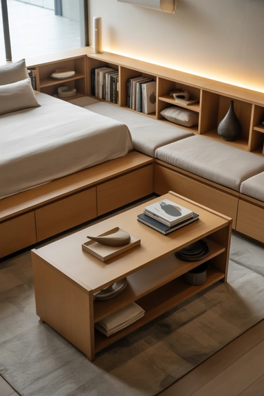 Multi-Use Furniture That Reduces Redundancy