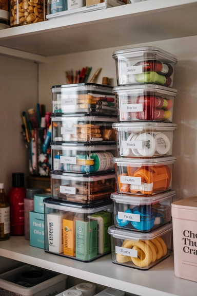 STACKABLE CONTAINER GROUPING
