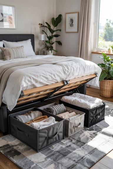 UNDER-BED STORAGE UTILIZATION