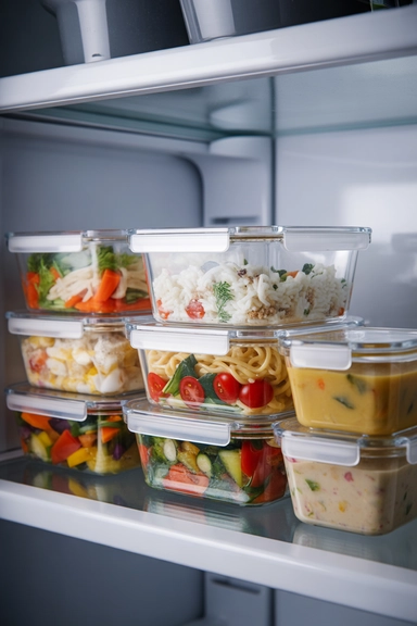 Use Glass Containers for Leftovers