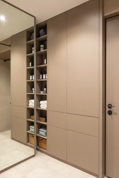 21 Hidden Storage Solutions That Keep Clutter Completely Out of Sight 5 Wall Cavities Converted Into Recessed Storage