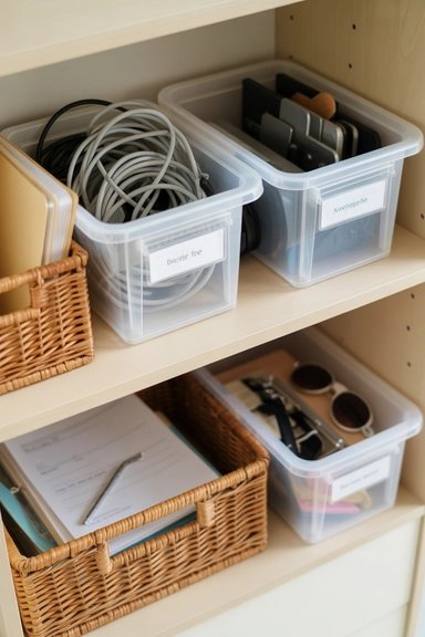 23 Low Budget Home Organizing Hacks for Real Everyday Homes 5 Assign Every Low-Cost Storage Solution a Single Job