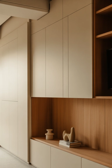 21 Apartment Organizing Hacks That Reduce Visual Clutter Fast 5 Separate Visual Storage From Functional Storage