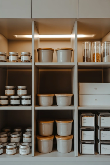 20 Smart Tupperware Organizing Ideas That Stop Cabinet Chaos 5 Size-Based Grouping That Stops Random Piling