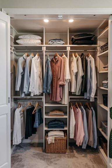 23 Practical Ideas to Organize Your Life for Cheap and Stay Clutter-Free 6 CLOTHING CATEGORY GROUPING