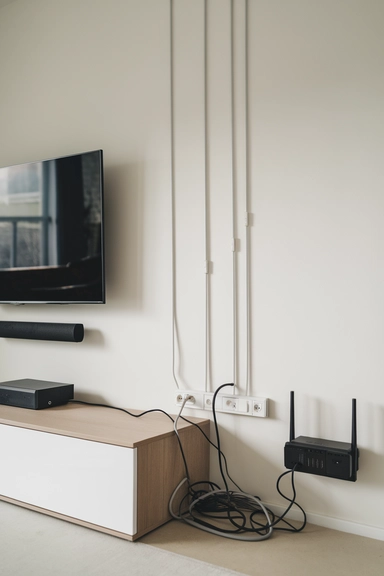 Create a Hidden Cable Management System