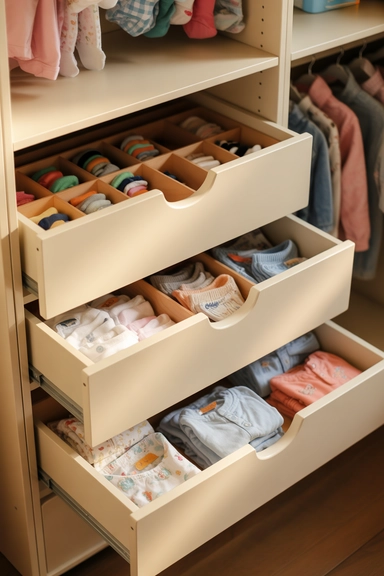 21 Kids Closet Organization Ideas That Keep Toys and Clothes Under Control 6 Drawer Systems for Small Clothing Items