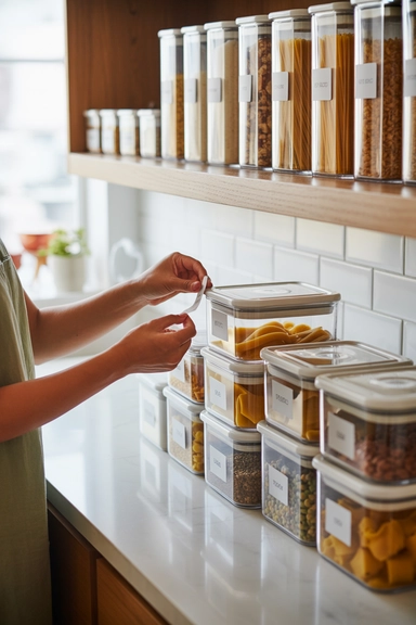 Label and Date Stored Food