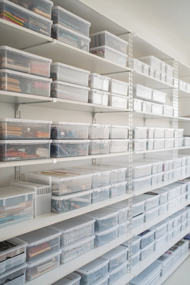 21 Craft Room Declutter Ideas That Actually Work 6 Create Dedicated Zones for Different Craft Activities