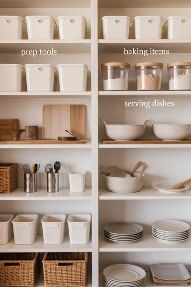 Designated Zones That Reduce Daily Re-Sorting