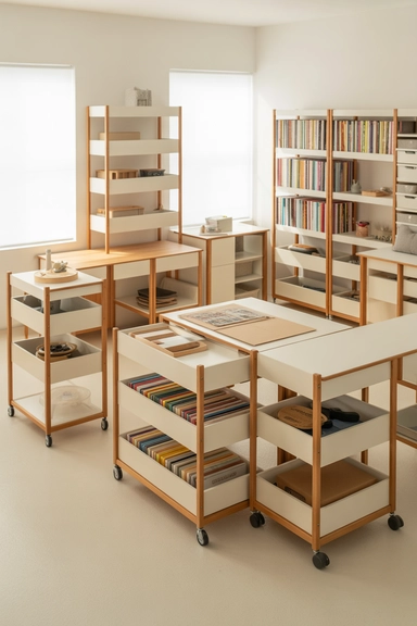 22 Smart Craft Room Layout Ideas That Make Small and Large Spaces Work Better 6 Flexible Layouts That Adapt to Changing Projects