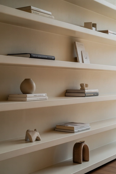 21 Apartment Organizing Hacks That Reduce Visual Clutter Fast 6 Reduce Surface Depth to Prevent Accumulation