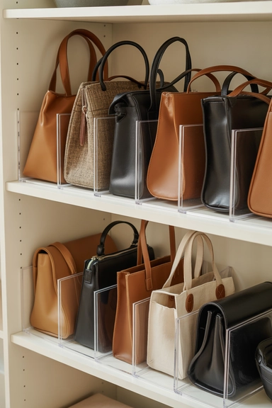 Shelf Inserts That Prevent Slouching