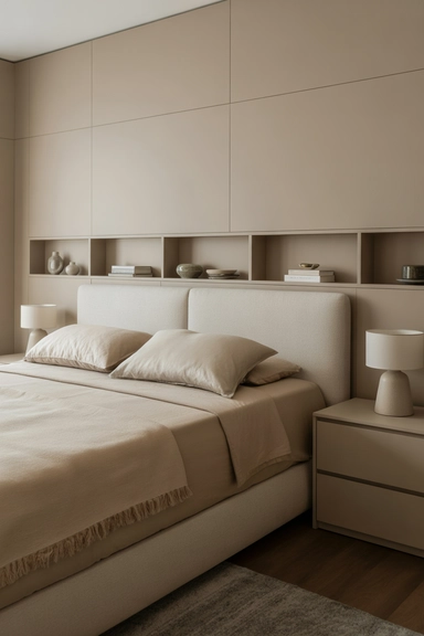 23 Bedroom Organizing Ideas That Reduce Visual Clutter Instantly 7 Headboards That Absorb Bedside Clutter