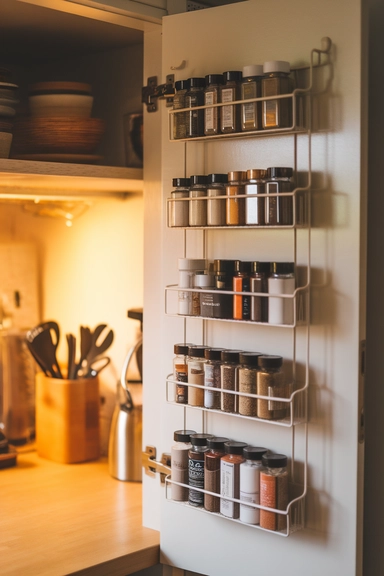 Install Pull-Out Spice Racks with IKEA Grundtal Rails