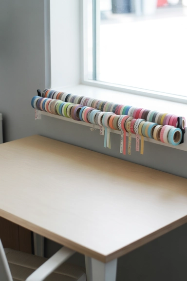 21 Washi Tape Organizing Ideas for a Tidy Craft Space 7 Wall-Mounted Systems That Keep Tape Off Work Surfaces