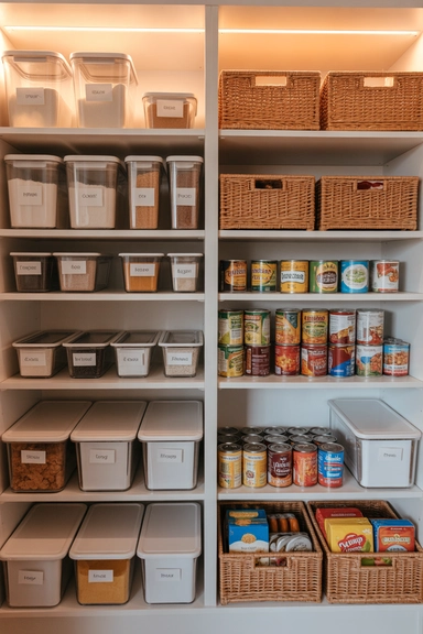 Add Pull-Out Drawers for Deep Shelves