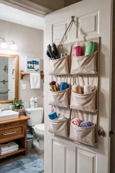DOOR-BACK ORGANIZER POCKETS