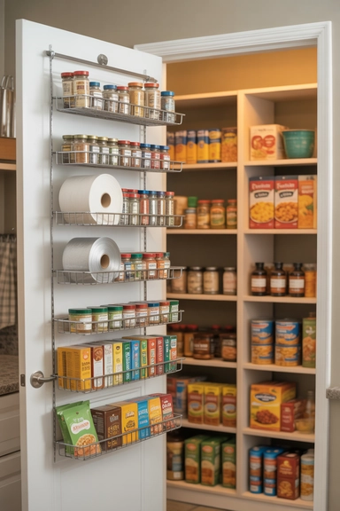 Hang Door Racks for Extra Storage