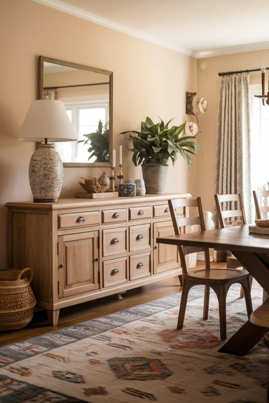22 IKEA Dining Room Storage Ideas For Real Homes 8 Integrate a HEMNES Sideboard for Classic Dining Storage