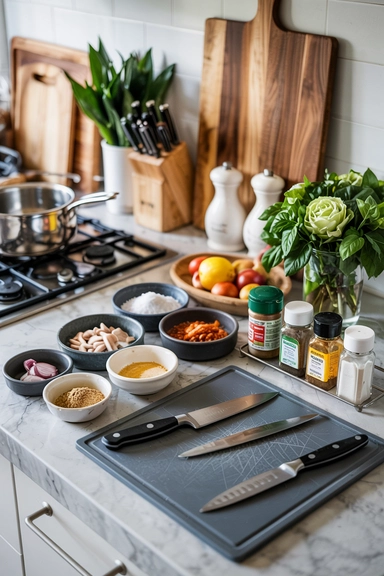 23 Practical Ideas to Organize Your Life for Cheap and Stay Clutter-Free 8 KITCHEN MEAL PREP ZONES