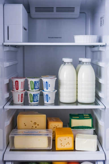 Keep Dairy in the Coldest Fridge Zone