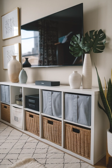 Utilize Floating Media Units to Maximize Compact Spaces