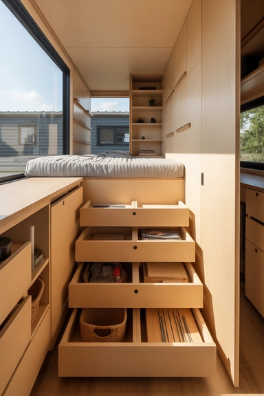 Hidden Storage That Uses Overlooked Gaps