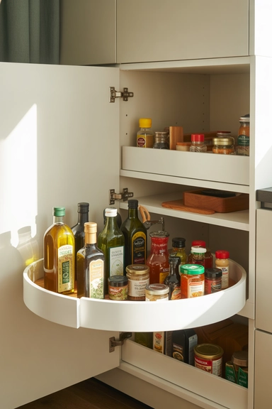 21 IKEA Kitchen Organizing Hacks That Reduce Daily Clutter 8 IKEA Turntables That Stop Corner Cabinet Chaos