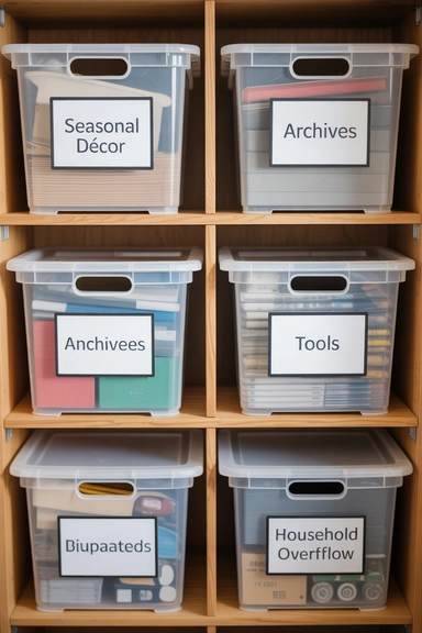 Label Storage Based on Function, Not Contents