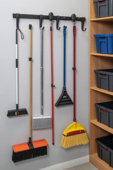 21 Utility Closet Organization Ideas That Eliminate Household Clutter 8 Vertical Tool Organization That Prevents Pileups