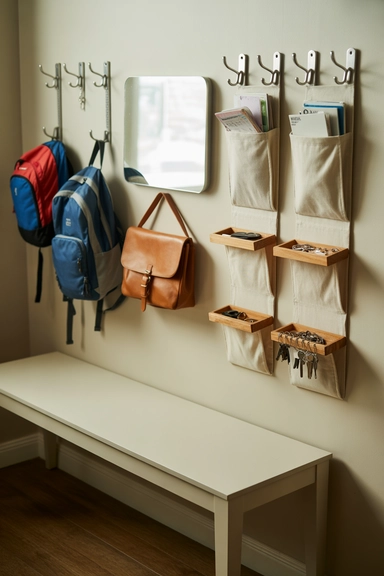 21 Wall Organizer Ideas That Keep Surfaces Clutter-Free 8 Wall Organizers for Entryway Drop Zones