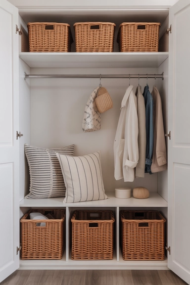 21 Cheap Basket Organizing Ideas That Tidy Your Home on a Budget 9 Hidden Baskets That Tidy Clutter Without Being Seen