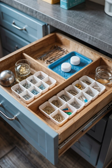ICE CUBE TRAYS FOR DRAWER SORTING