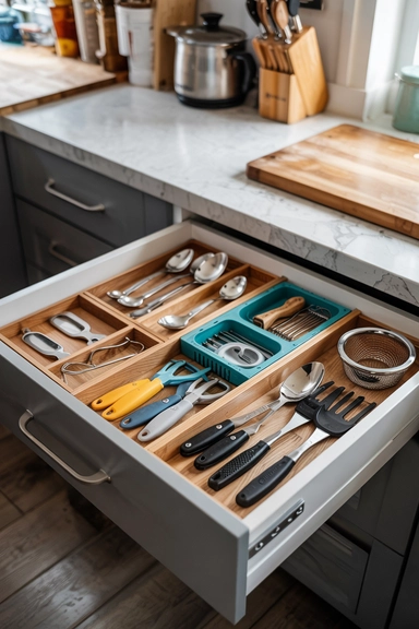  KITCHEN DRAWER COMPARTMENT HACKS