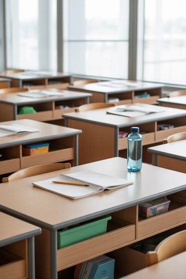22 Smart Classroom Organization Hacks That Actually Work 9 Desk Organization That Prevents Surface Clutter
