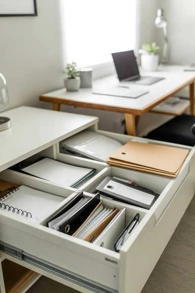 Use IKEA Drawer Units to Absorb Paper Without Surface Spread