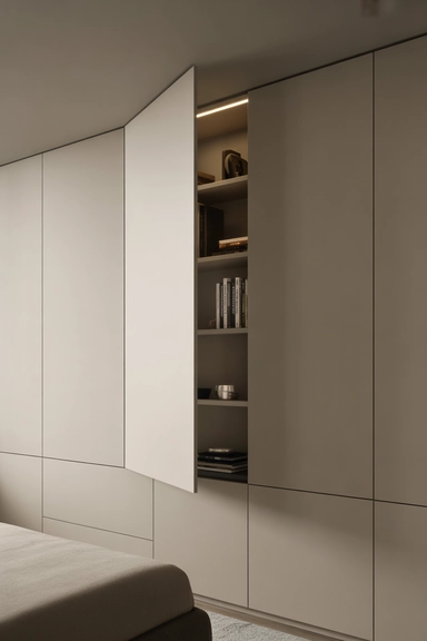 21 Hidden Storage Solutions That Keep Clutter Completely Out of Sight 10 Behind-the-Panel Storage That Preserves Clean Surfaces
