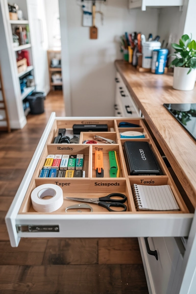 SHARED HOUSEHOLD SUPPLY DRAWER