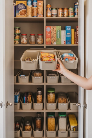 22 Smart Snack Organization Ideas for Zero Clutter 10 Store Frequently Used Snacks at Eye Level