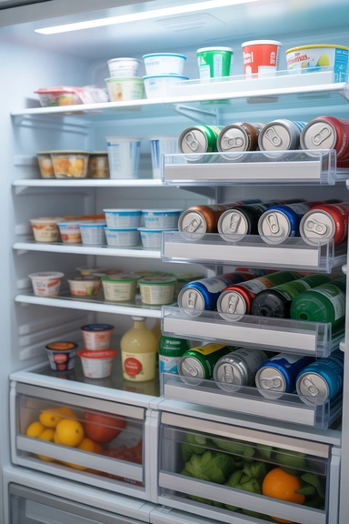  Use Slim Drink Dispensers for Beverages